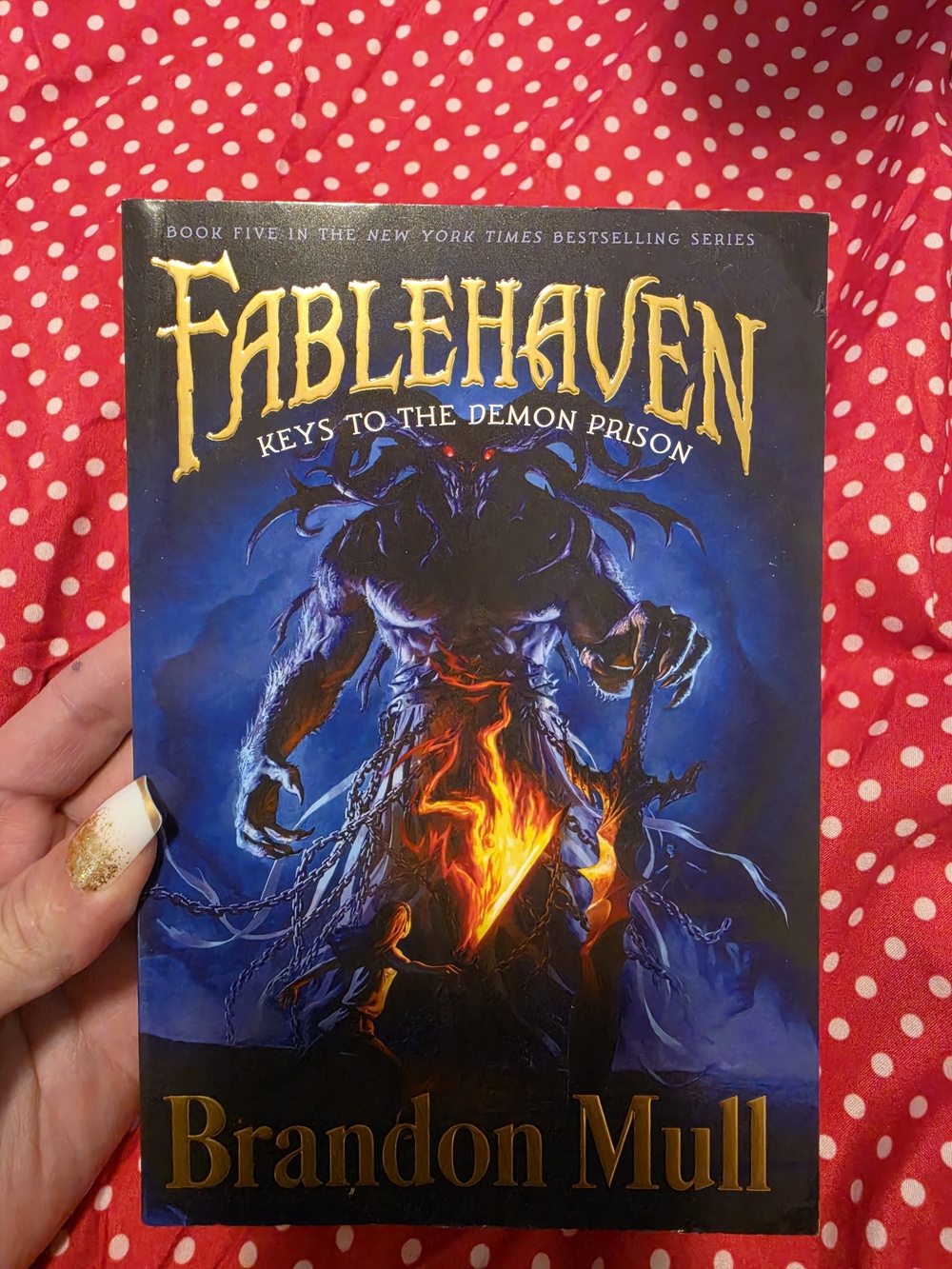 Fablehaven: Keys to the Demon Prison — Blue Cover by
